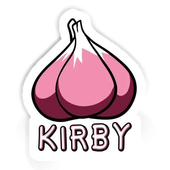 Garlic clove Sticker Kirby Gift package Image