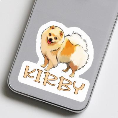 Spitz allemand Autocollant Kirby Image