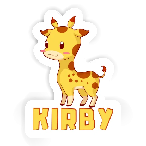 Sticker Giraffe Kirby Gift package Image