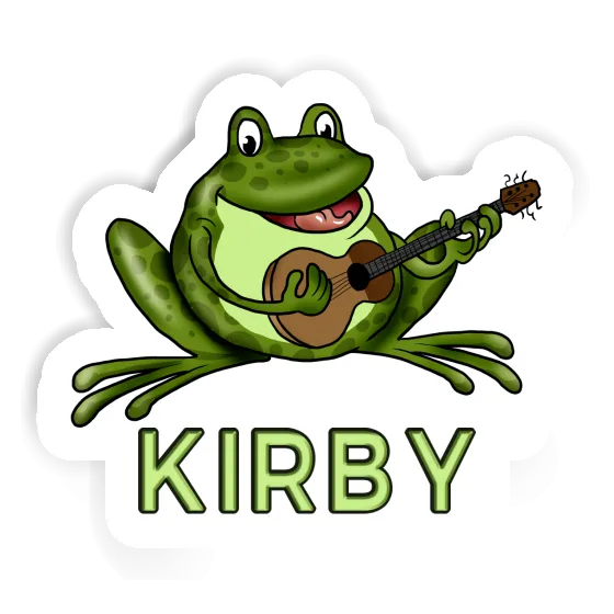 Kirby Aufkleber Gitarrenfrosch Gift package Image