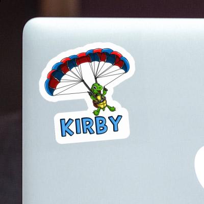 Sticker Paraglider Kirby Notebook Image