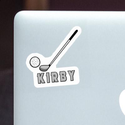 Sticker Golf Club Kirby Laptop Image