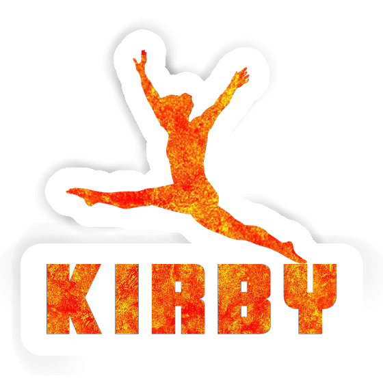 Kirby Autocollant Gymnaste Image