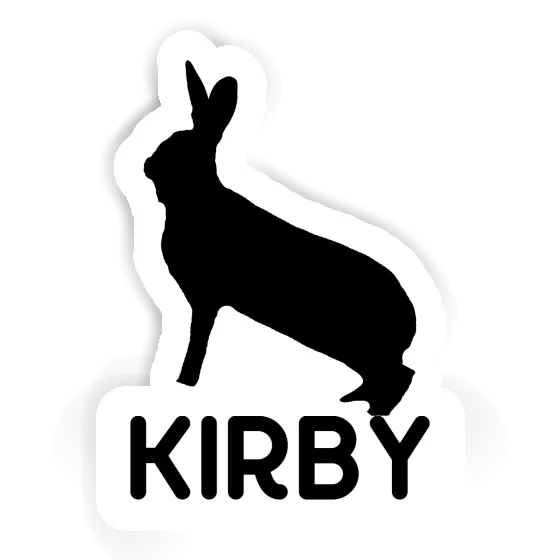 Sticker Kirby Rabbit Laptop Image