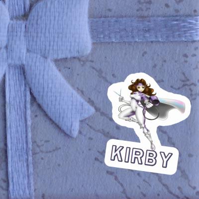 Autocollant Kirby Coiffeuse Gift package Image