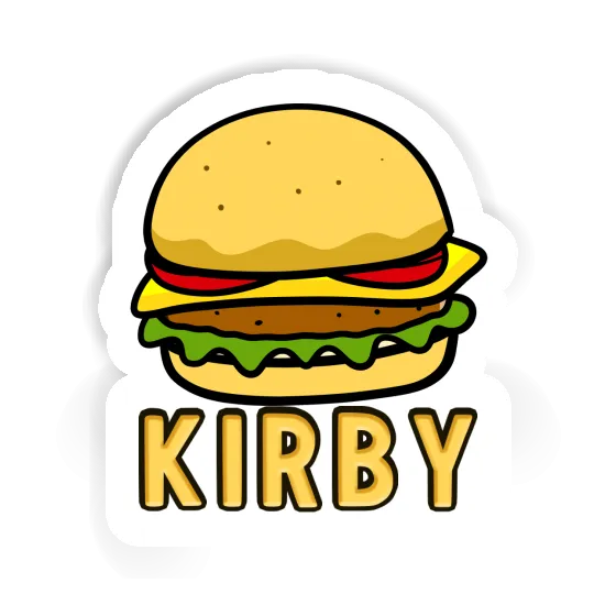 Aufkleber Kirby Cheeseburger Gift package Image