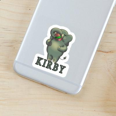 Kirby Sticker Elephant Laptop Image