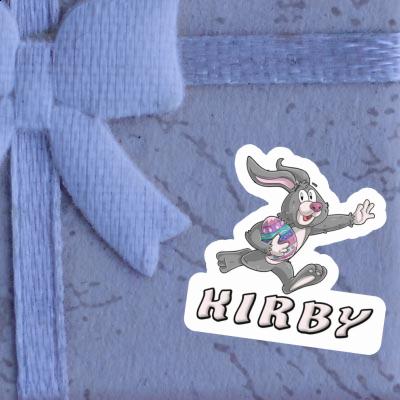 Rugby rabbit Sticker Kirby Gift package Image