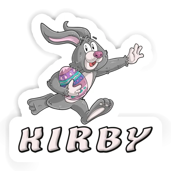 Rugby rabbit Sticker Kirby Image