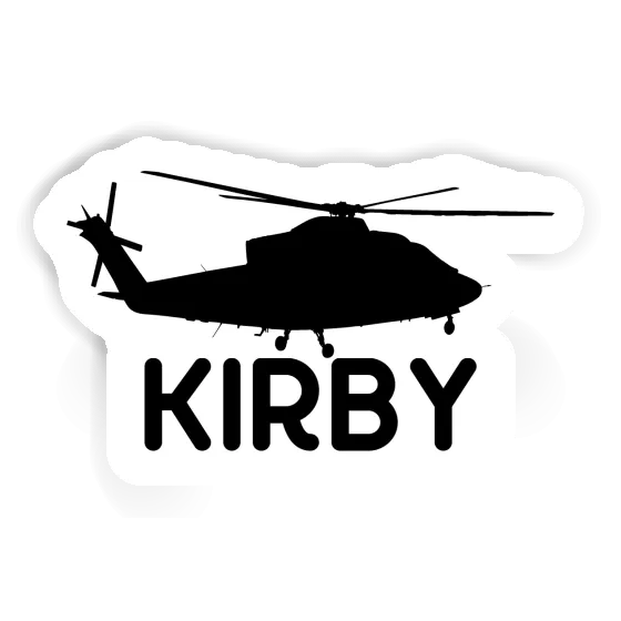 Hubschrauber Aufkleber Kirby Laptop Image