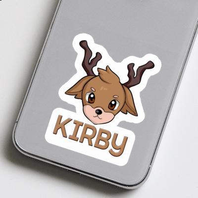 Kirby Autocollant Tête de cerf Gift package Image