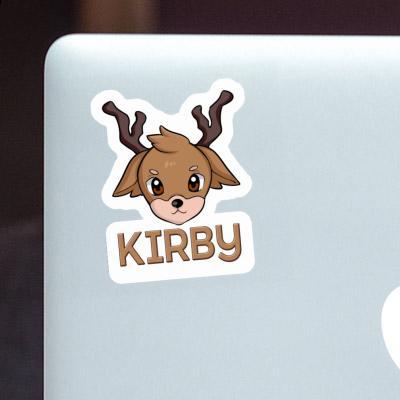 Sticker Kirby Deer Laptop Image