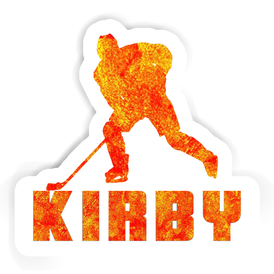 Sticker Kirby Hockey Player Gift package Image