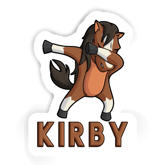 Kirby Sticker Horse Laptop Image