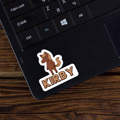 Sticker Horse Kirby Laptop Image