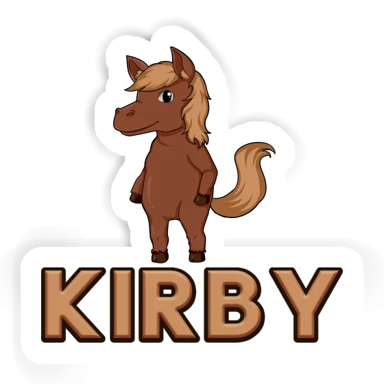 Sticker Horse Kirby Notebook Image