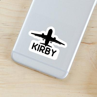 Kirby Sticker Jumbo-Jet Notebook Image