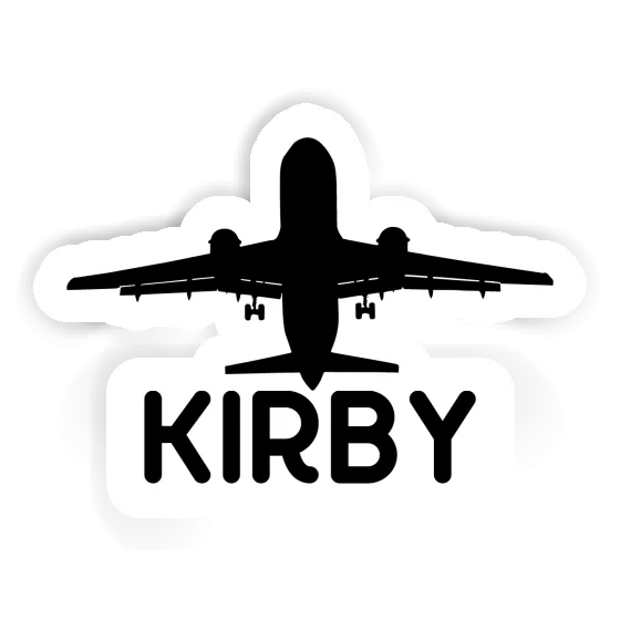 Kirby Sticker Jumbo-Jet Notebook Image