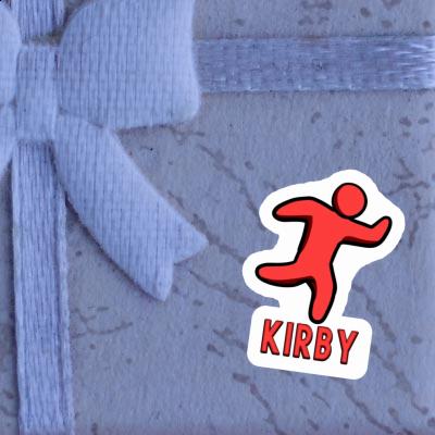 Joggeur Autocollant Kirby Gift package Image