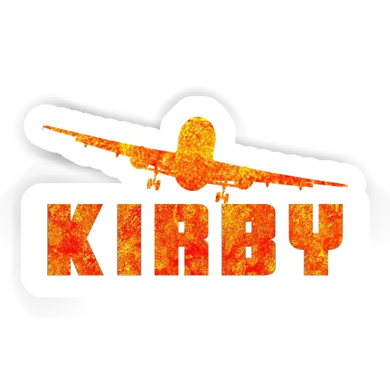 Kirby Sticker Airplane Gift package Image