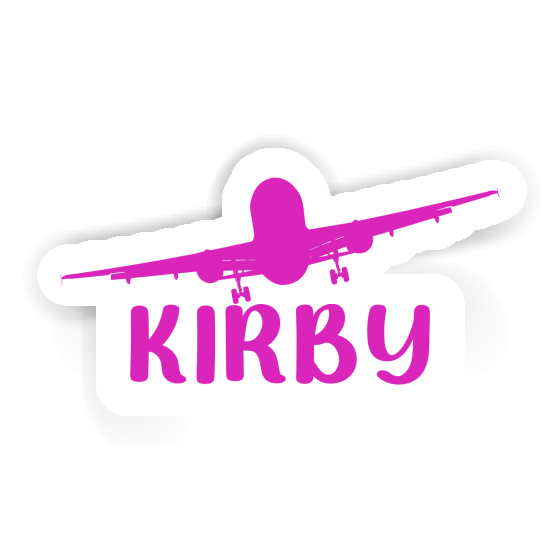 Sticker Flugzeug Kirby Image