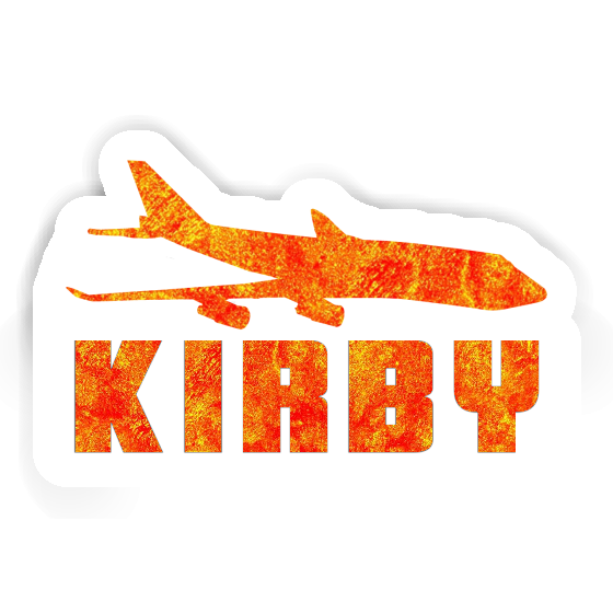 Sticker Jumbo-Jet Kirby Laptop Image