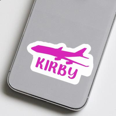 Kirby Aufkleber Jumbo-Jet Laptop Image