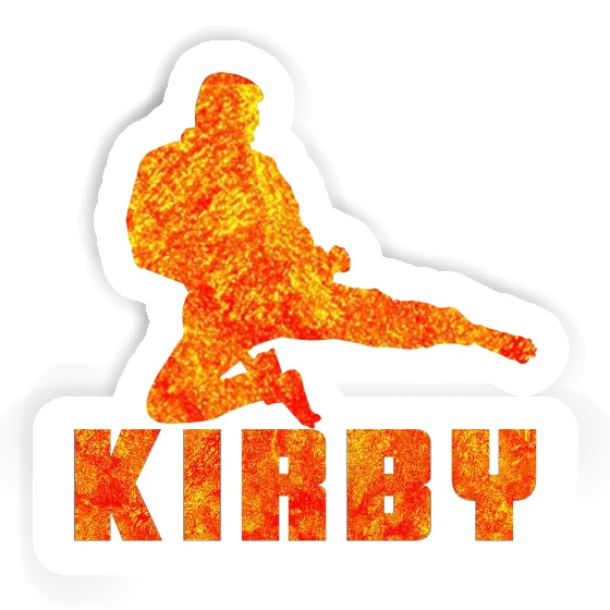 Kirby Sticker Karateka Image