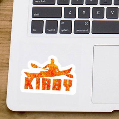 Sticker Kirby Kayaker Image