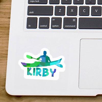 Kirby Sticker Kayaker Gift package Image