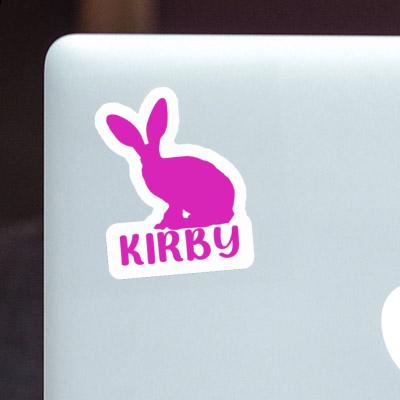 Sticker Kirby Hase Laptop Image