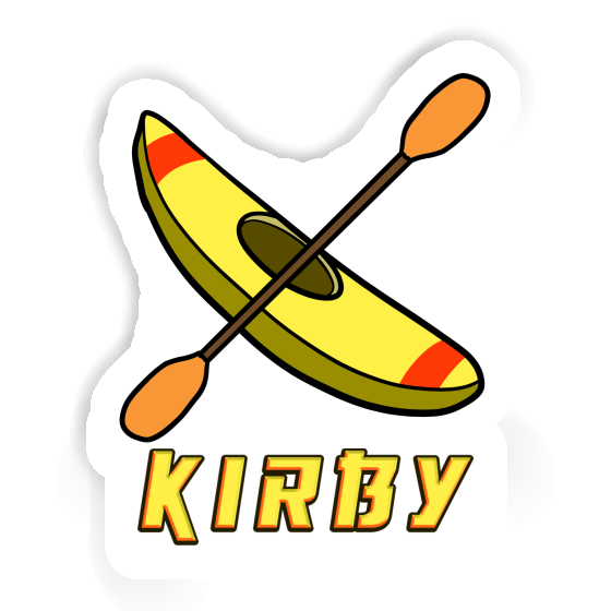 Sticker Kirby Canoe Gift package Image