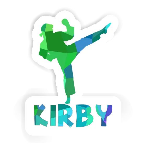 Karateka Sticker Kirby Gift package Image