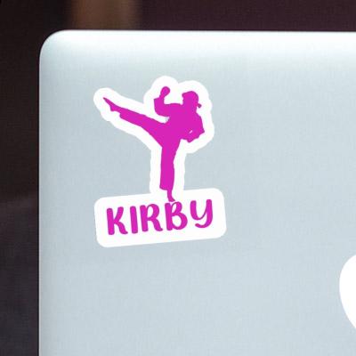 Kirby Sticker Karateka Gift package Image