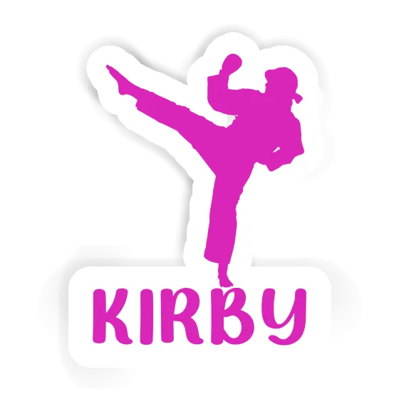 Kirby Sticker Karateka Image