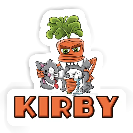 Kirby Sticker Monster Carrot Gift package Image