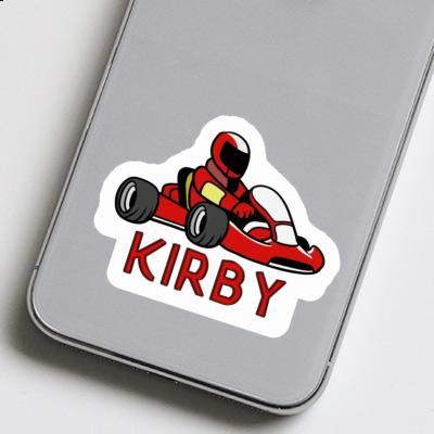 Sticker Kart Kirby Laptop Image