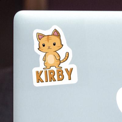 Kirby Sticker Catkin Laptop Image