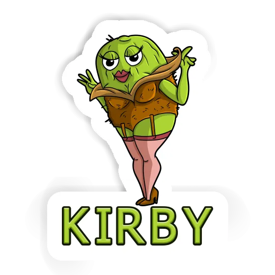 Kirby Sticker Kiwi Laptop Image