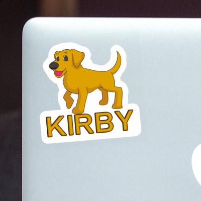 Sticker Kirby Labrador Laptop Image