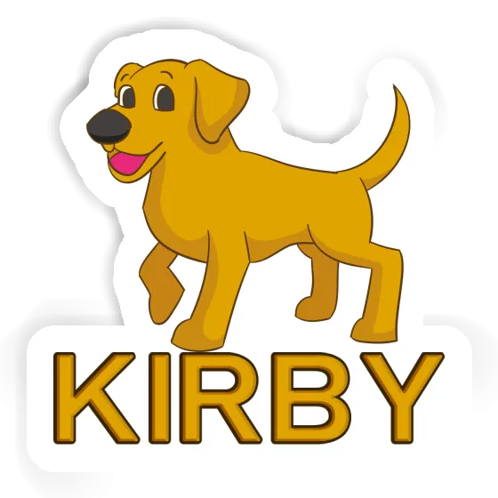 Sticker Kirby Labrador Gift package Image