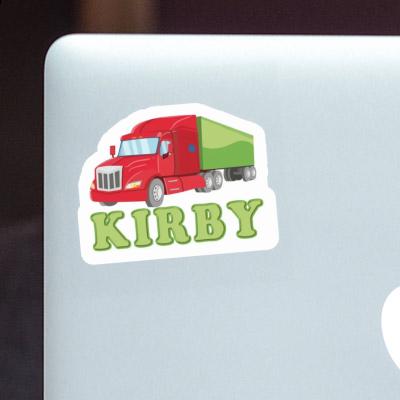 Camion Autocollant Kirby Laptop Image