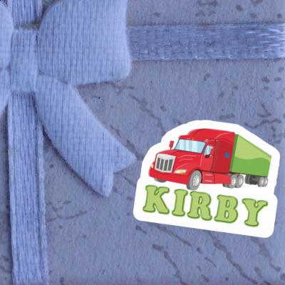 Sticker Kirby Articulated lorry Image