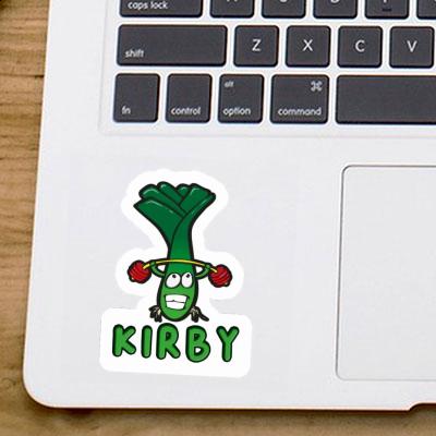 Sticker Leek Kirby Notebook Image