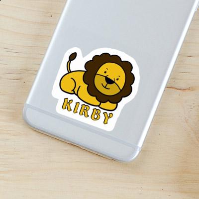 Kirby Autocollant Lion Laptop Image