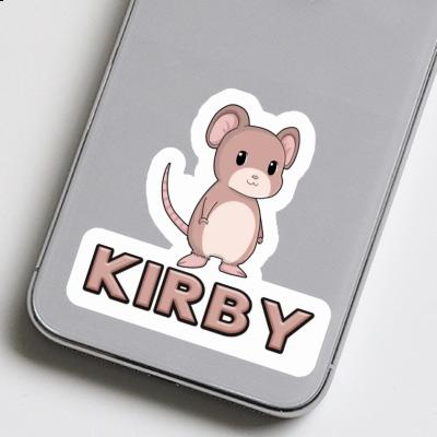 Autocollant Kirby Souris Notebook Image