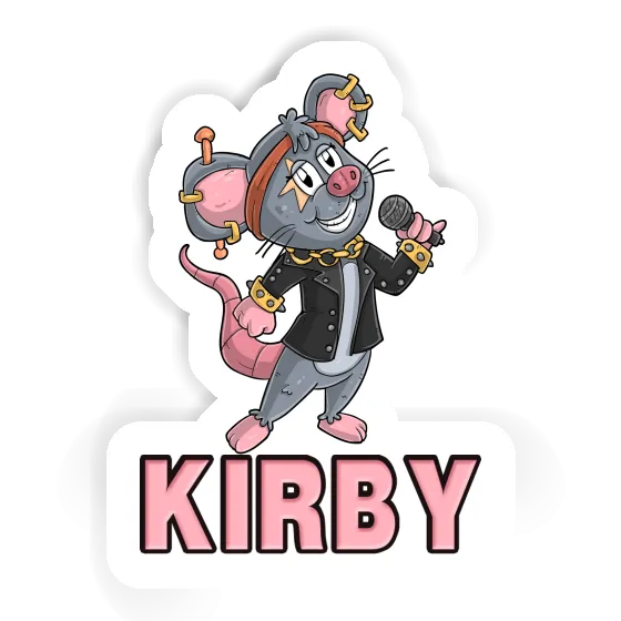 Singer Sticker Kirby Notebook Image