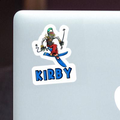 Skier Sticker Kirby Gift package Image