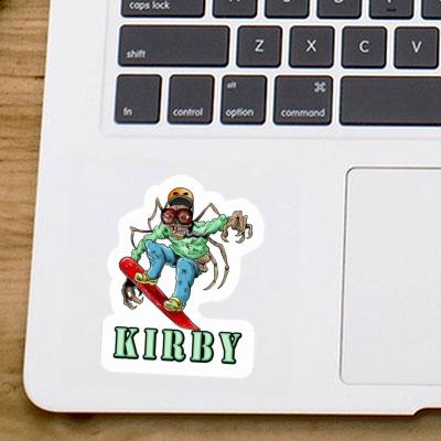 Kirby Sticker Snowboarder Gift package Image