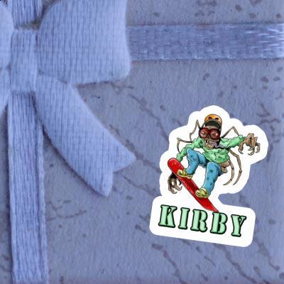 Kirby Sticker Snowboarder Gift package Image